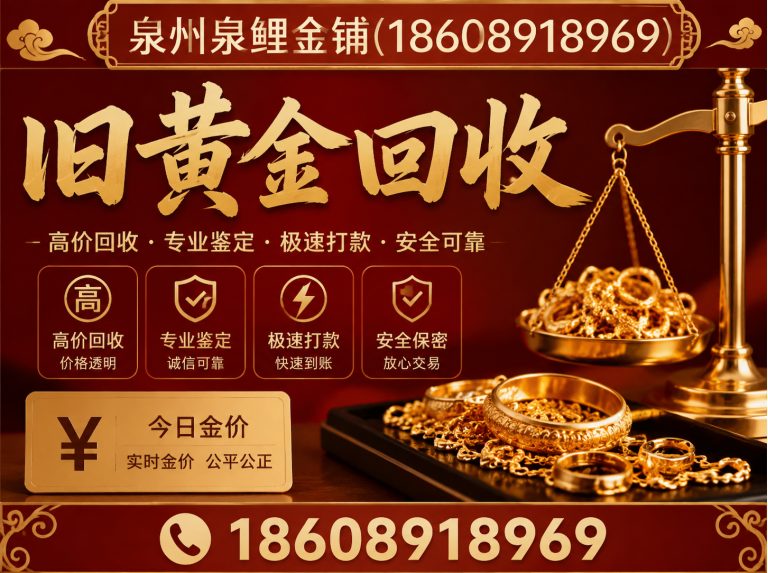 丰泽区黄金回收展示图